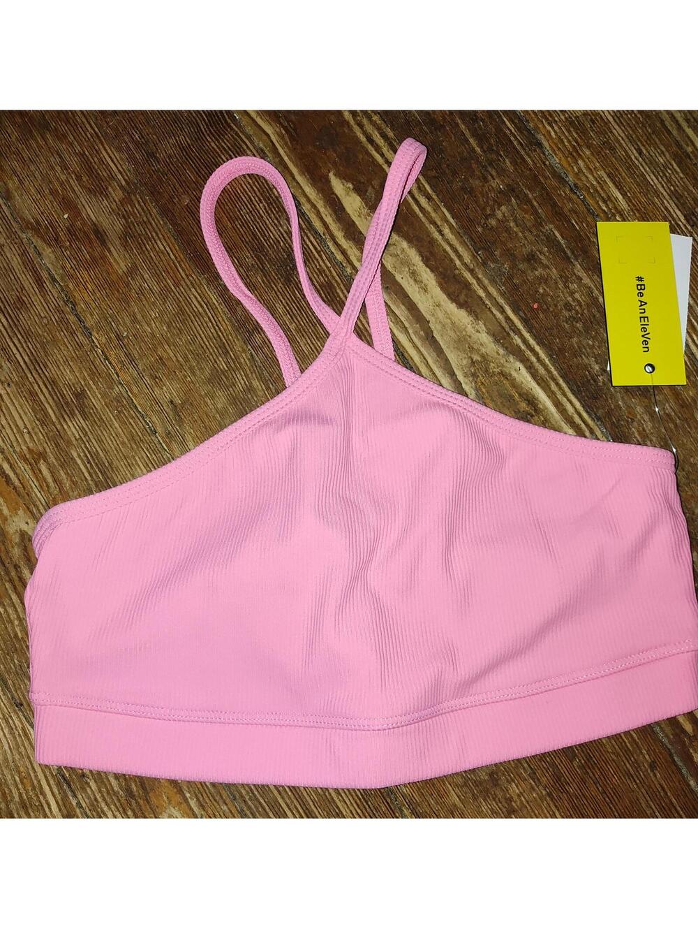 NWT - Eleven Venus Williams M sports bra - bubblegum